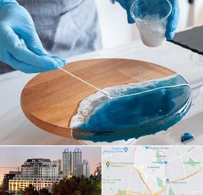 کلاس آموزش رزین در فرشته 