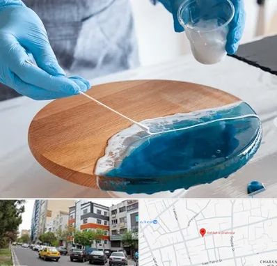 کلاس آموزش رزین در هفده شهریور تبریز