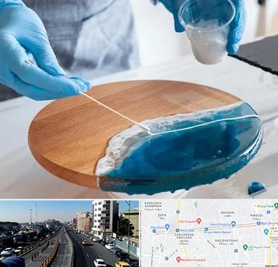 کلاس آموزش رزین در پیروزی 