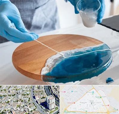 کلاس آموزش رزین در قاسم آباد مشهد