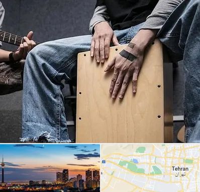 آموزشگاه کاخن در غرب تهران 