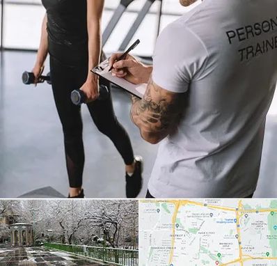 مربی خصوصی بدنسازی در باغ فیض