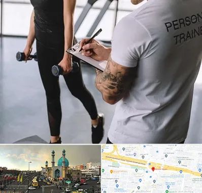 مربی خصوصی بدنسازی در رسالت 