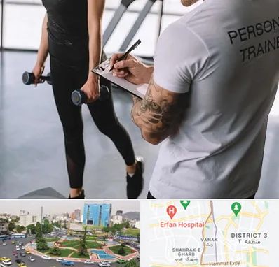 مربی خصوصی بدنسازی در ونک 
