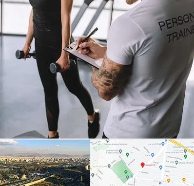 مربی خصوصی بدنسازی در هنگام 
