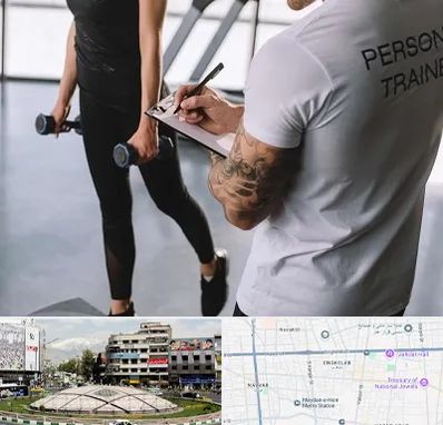 مربی خصوصی بدنسازی در مرکز تهران