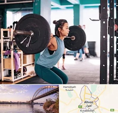 مربی بدنسازی خانم در اهواز