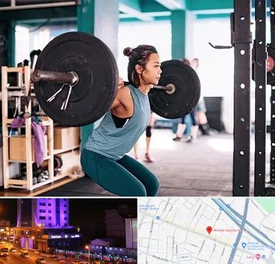 مربی بدنسازی خانم در آبرسان تبریز