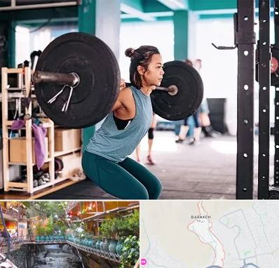 مربی بدنسازی خانم در درکه