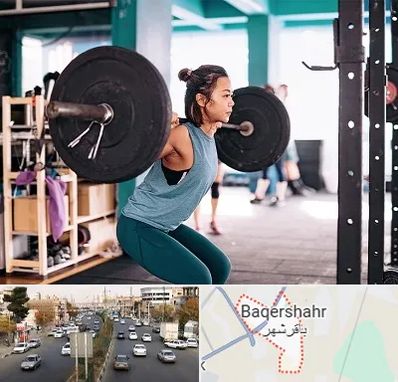 مربی بدنسازی خانم در باقرشهر