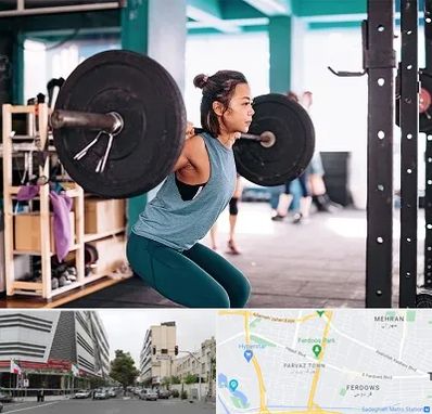 مربی بدنسازی خانم در بلوار فردوس 