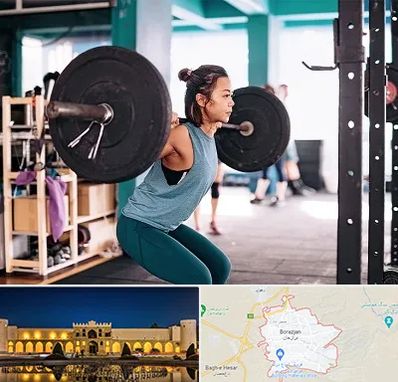 مربی بدنسازی خانم در برازجان