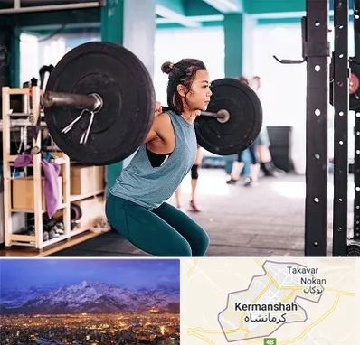 مربی بدنسازی خانم در کرمانشاه