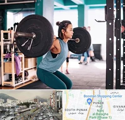 مربی بدنسازی خانم در پونک 