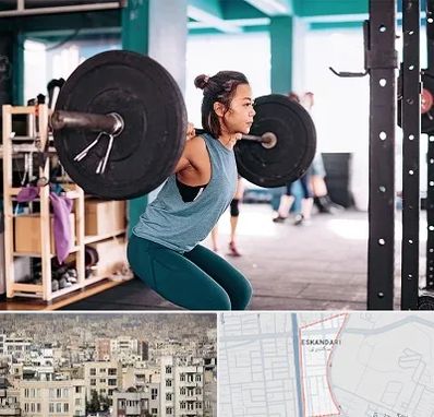 مربی بدنسازی خانم در اسکندری