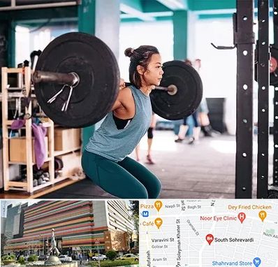 مربی بدنسازی خانم در سهروردی 