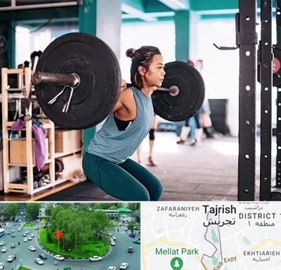 مربی بدنسازی خانم در تجریش 