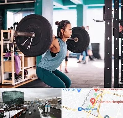 مربی بدنسازی خانم در اقدسیه 