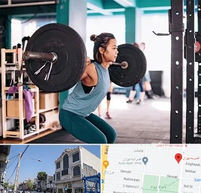 مربی بدنسازی خانم در افسریه 