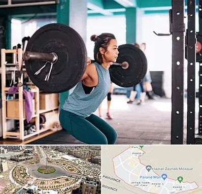 مربی بدنسازی خانم در پرند