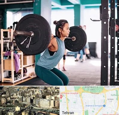 مربی بدنسازی خانم در مرزداران 