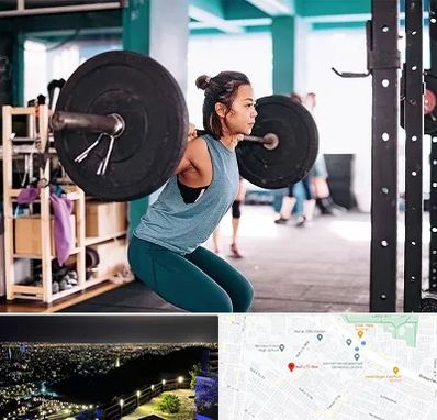 مربی بدنسازی خانم در هفت تیر مشهد