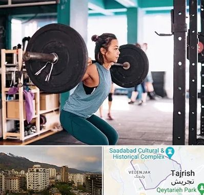 مربی بدنسازی خانم در زعفرانیه 