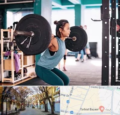 مربی بدنسازی خانم در تربیت تبریز