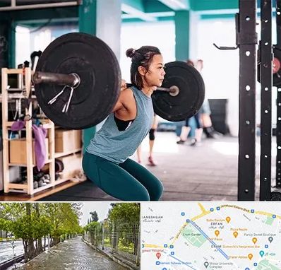 مربی بدنسازی خانم در خیابان ارم شیراز