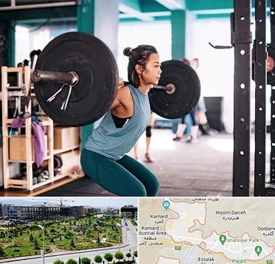 مربی بدنسازی خانم در پردیس