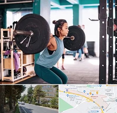 مربی بدنسازی خانم در مهرویلا کرج