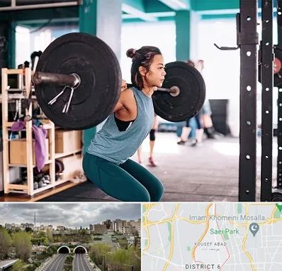 مربی بدنسازی خانم در یوسف آباد 