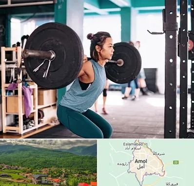 مربی بدنسازی خانم در آمل