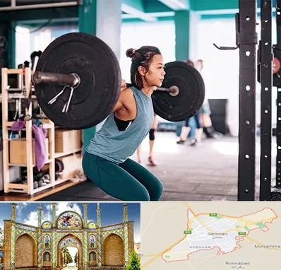 مربی بدنسازی خانم در سمنان