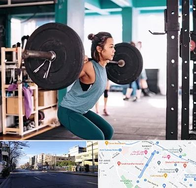 مربی بدنسازی خانم در خیابان ملاصدرا شیراز