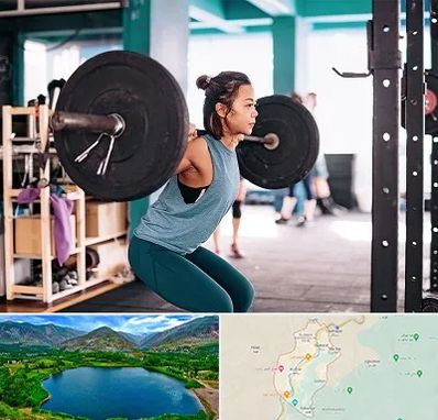 مربی بدنسازی خانم در رودبار