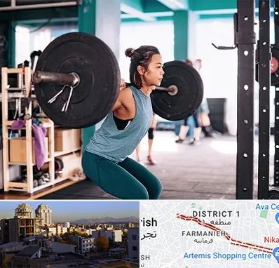 مربی بدنسازی خانم در فرمانیه 