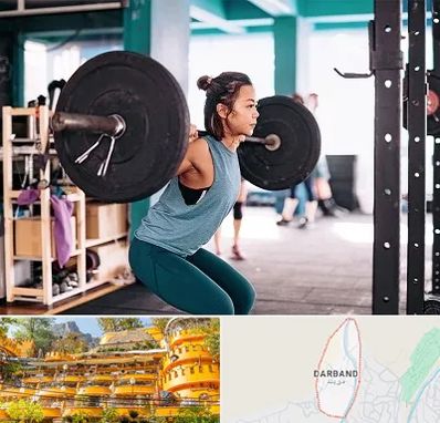 مربی بدنسازی خانم در دربند