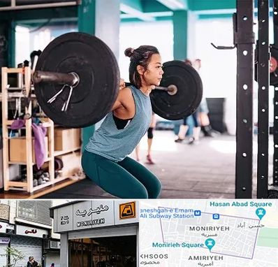 مربی بدنسازی خانم در منیریه 