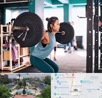 مربی بدنسازی خانم در بهارستان 