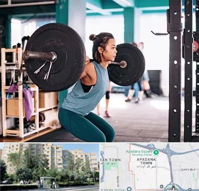 مربی بدنسازی خانم در آپادانا