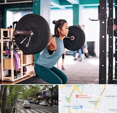 مربی بدنسازی خانم در ظفر 