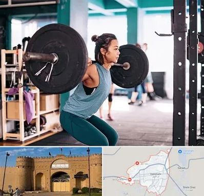 مربی بدنسازی خانم در ایرانشهر