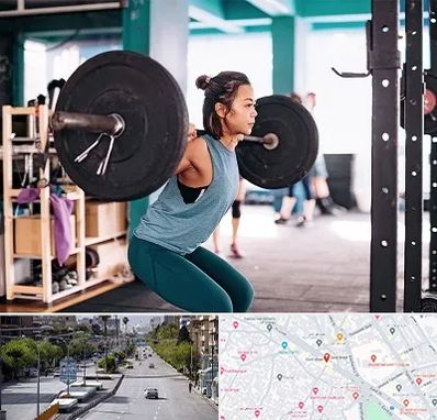 مربی بدنسازی خانم در خیابان زند شیراز