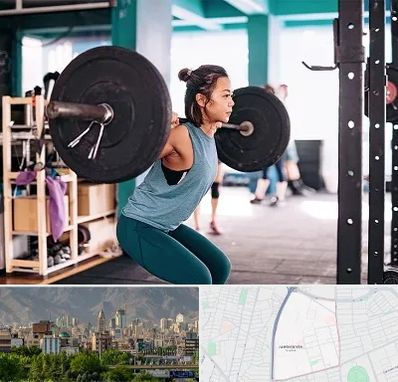 مربی بدنسازی خانم در جمشیدیه