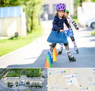 آموزشگاه اسکیت کودکان در نسیم شهر
