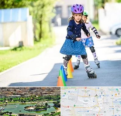 آموزشگاه اسکیت کودکان در منطقه 9 تهران