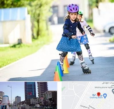 آموزشگاه اسکیت کودکان در چهارراه طالقانی کرج