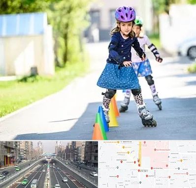 آموزشگاه اسکیت کودکان در توحید