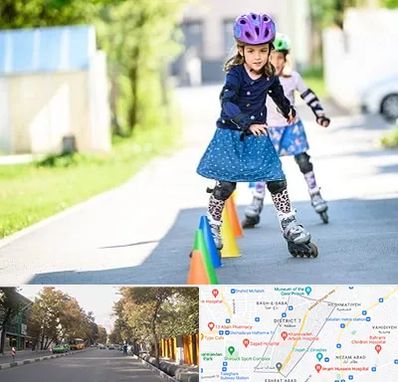 آموزشگاه اسکیت کودکان در شریعتی